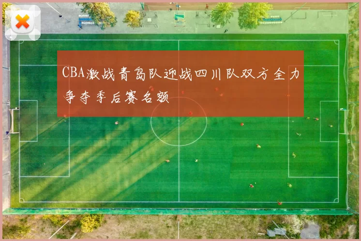 CBA激战青岛队迎战四川队双方全力争夺季后赛名额